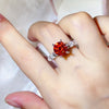 3 Carat 925 Sterling Silver Moissanite Ring test