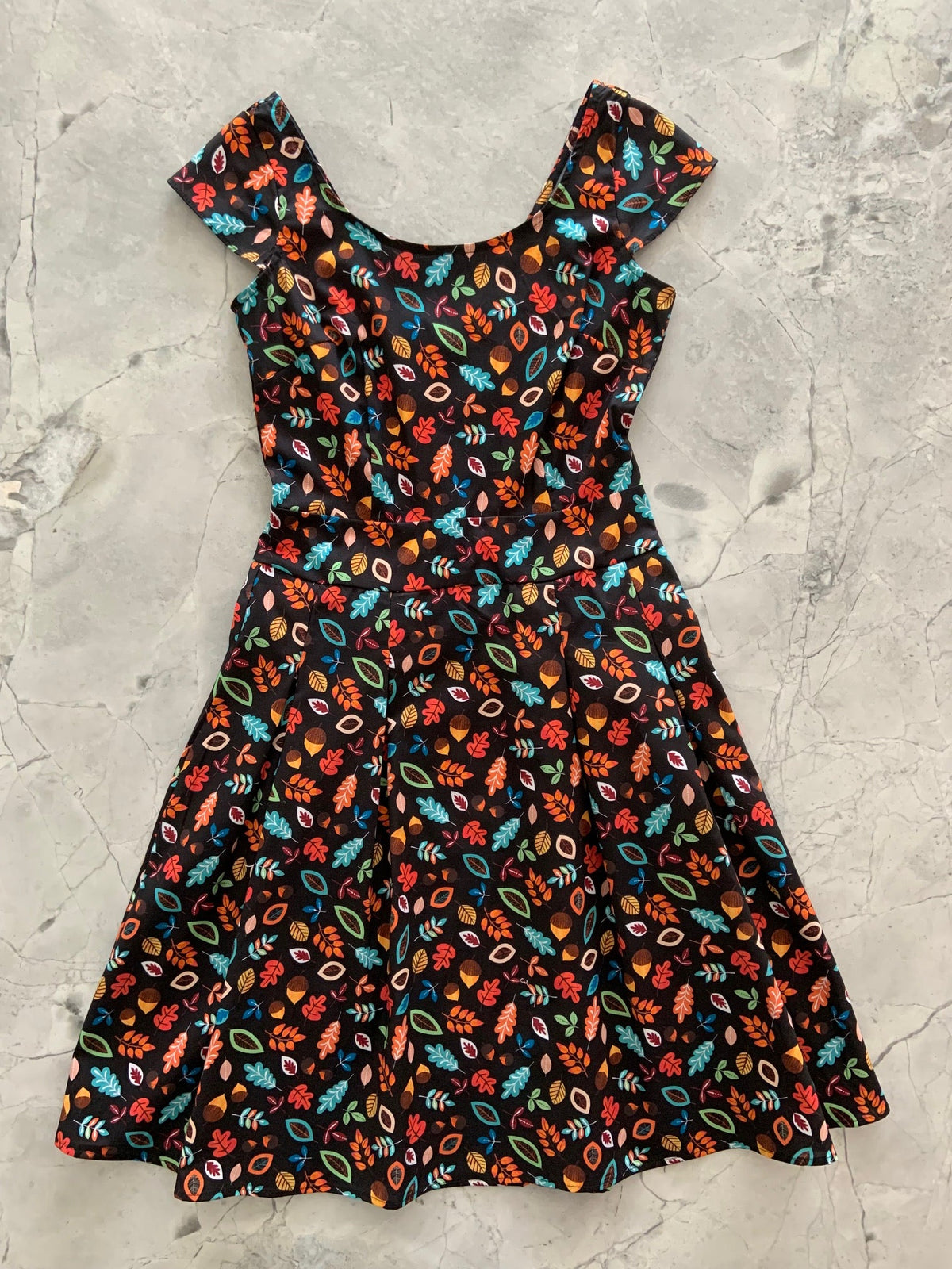 Leaves & Acorns Margaret Dress