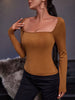 Ivy Lane Square Neck Long Sleeve T-Shirt test