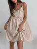 Frill Tie Shoulder Mini Dress test