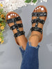 Open Toe Flats Sandals test