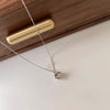 925 Sterling Silver Heart Necklace test