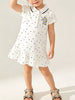 Children's Unicorn Polka Dot Ruffle Hem Dress test