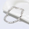 925 Sterling Silver Chain Bracelet test