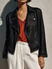 Fringe Hem Zip Up Jacket test