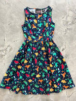 Party Dinos Vintage Dress - XS only