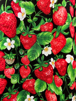 Strawberries A-line Skirt