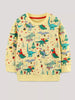 Children‘s Dinosaur Print Long Sleeve Sweatshirt test