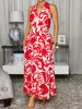 Backless Printed Sleeveless Maxi Dress test