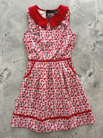 Berry Cherry Collared Dress