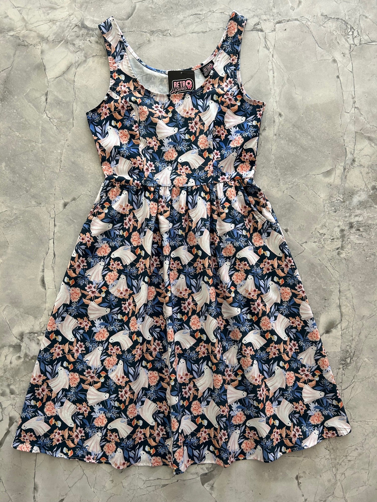 Ghosts Fit & Flare Dress - XS only
