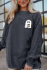 Ghost Graphic Drop Shoulder Sweatshirt test