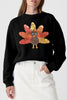 Graphic Round Neck Long Sleeve Sweatshirt test