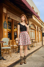 Stockings Skater Skirt