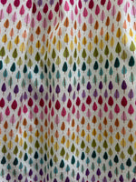 Rainbow Drop Collared Dress