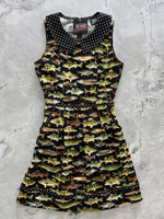 Fish Collared Dress