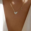 Alloy Heart Pendant Necklace test