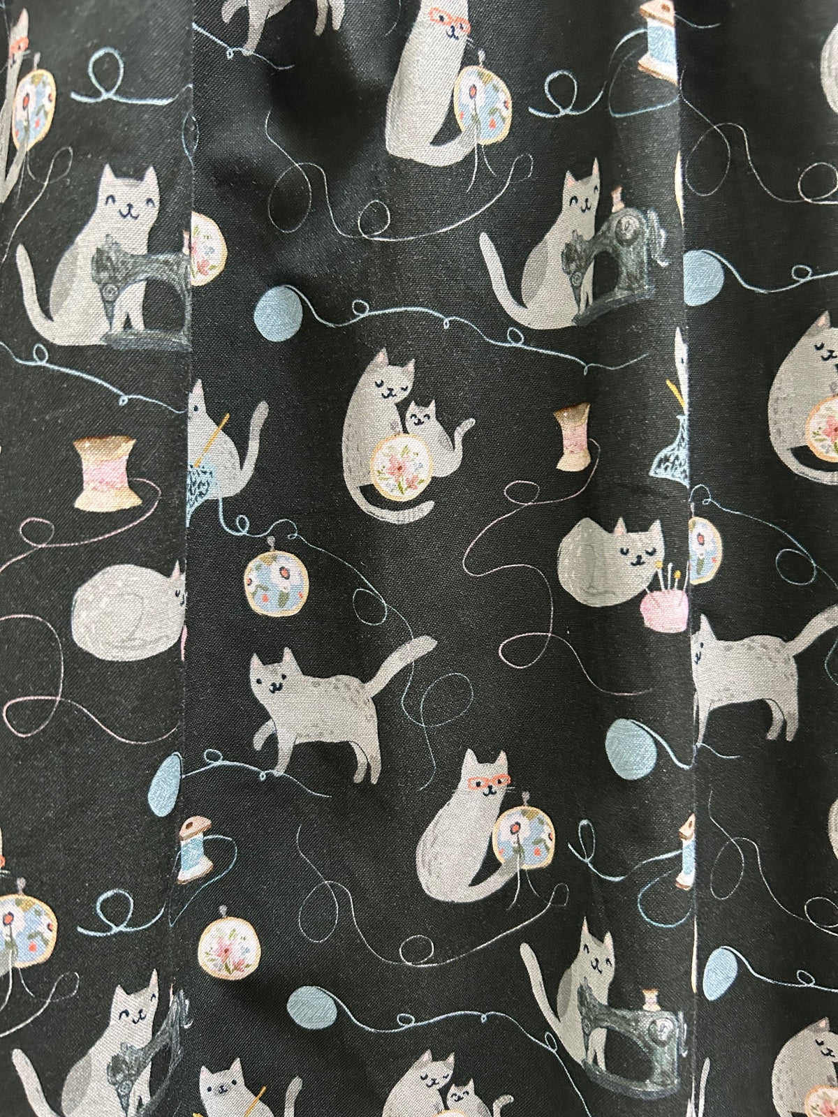 Cats and Yarn Fit & Flare Dress