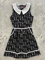 Skeleton Collared Dress