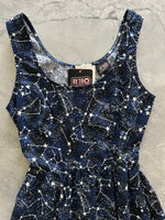 Glow in the Dark Constellations Fit & Flare Dress