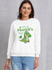 IT'S ST. PATRICK'S DAY Graphic Round Neck Sweatshirt test