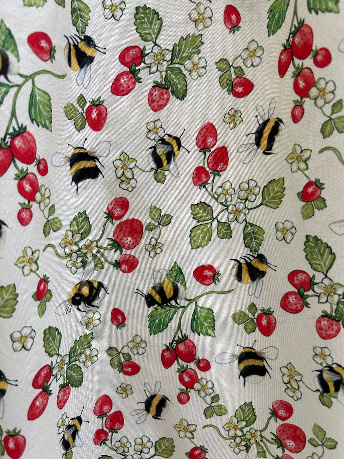 Berry Bees Vintage Dress