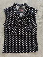 Mini Ghosts Bow Top - XL only