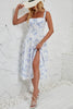 Floral Print Cami Dress with Side Slit test