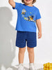 Children's Truck Graphic Tee and Shorts Set test