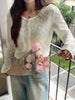 Lace Lightweight Button Up Cardigan test