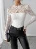 Zip Back Long Sleeve Lace Top test