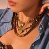 Leopard 18K Gold-Plated Necklace test