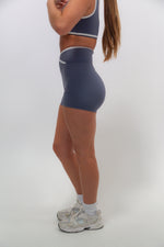 I Am Right Where I Need To Be Slate Blue Butter Short