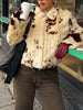Faux Fur Zip Up Cropped Outerwear test