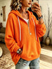 Ribbed Knit Quarter-Zip Hoodie with Kangaroo Pocket test