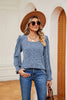 Square Neck Puff Sleeve Top test