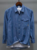 Men's Plus Size Striped Button Up Long Sleeve Shirt test