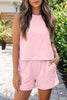 Round Neck Tee and Shorts Set test