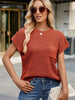 Round Neck Short Sleeve Sweater test