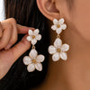 Flower Dangle Earrings test