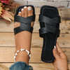 Crisscross Strap Open Toe Flat Sandals test