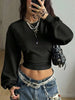 Long Sleeve Cropped T-Shirt test