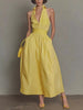 Sleeveless Maxi Dress with Pockets test