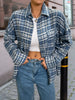 Plaid Button Up Long Sleeve Shirt test