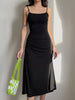 Ruched Tie Shoulder Midi Dress test