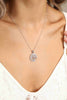 Adored 925 Sterling Silver Moissanite Tree Pendant Necklace test