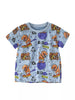 Children's Dinosaur Astronaut Print T-Shirt test