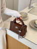 Woven Texture Crossbody Bag with Chain Strap test
