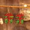Sequin Gift Box PU Leather Earrings test