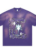 Men's Graphic Round Neck Vintage Wash T-Shirt test